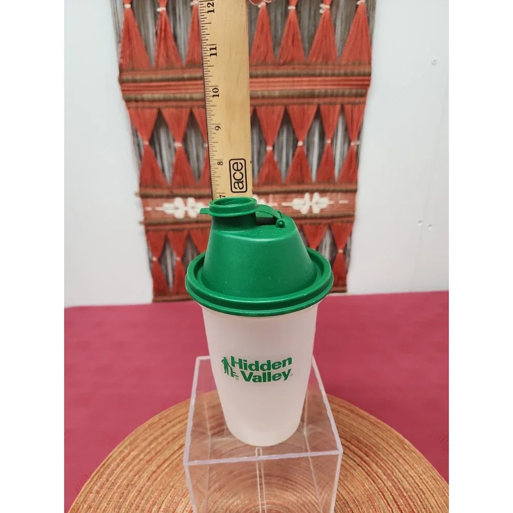Vintage Hidden Valley Ranch Salad Dressing Shaker Bottle With Recipe